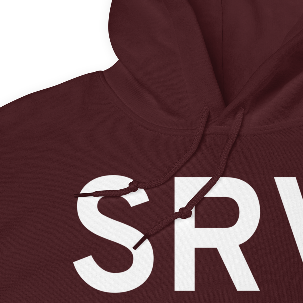 Stony River (SRV) Airport Hoodie Sweatshirt 