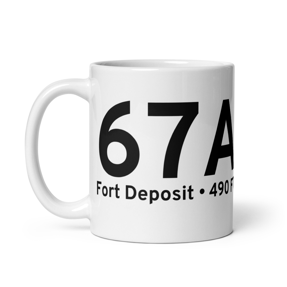 Fort Deposit (K67A) Airport Mug 