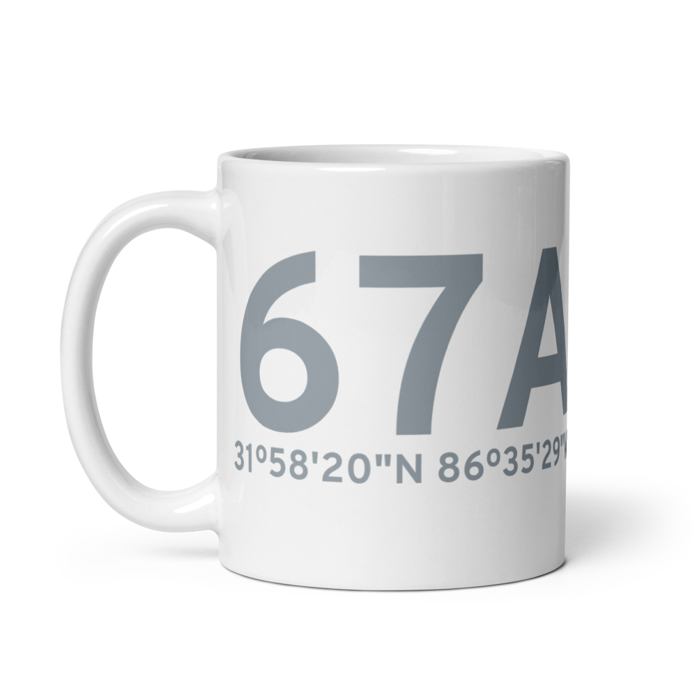 Fort Deposit (K67A) Airport Mug 