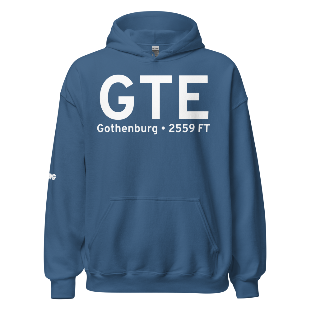 Gothenburg (KGTE) Airport Hoodie Sweatshirt 