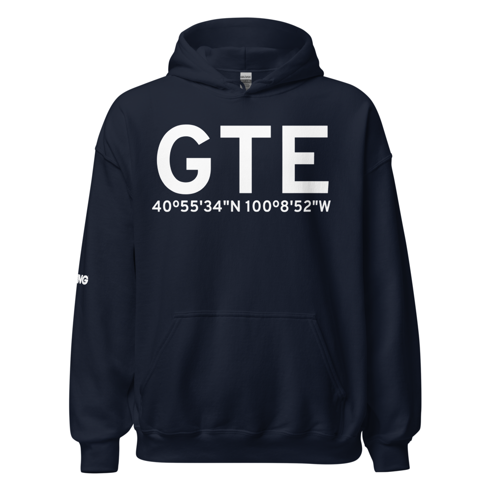 Gothenburg (KGTE) Airport Hoodie Sweatshirt 