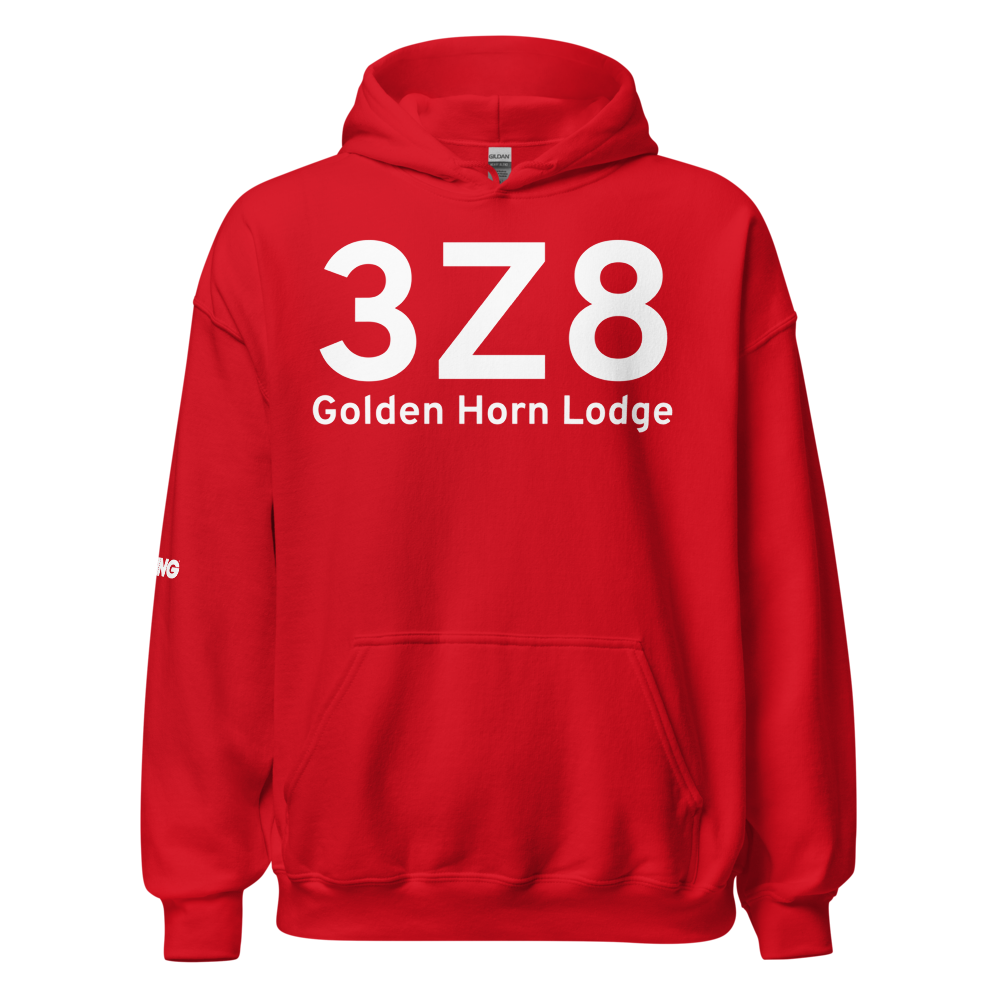 Golden Horn Lodge (3Z8) Airport Hoodie Sweatshirt 