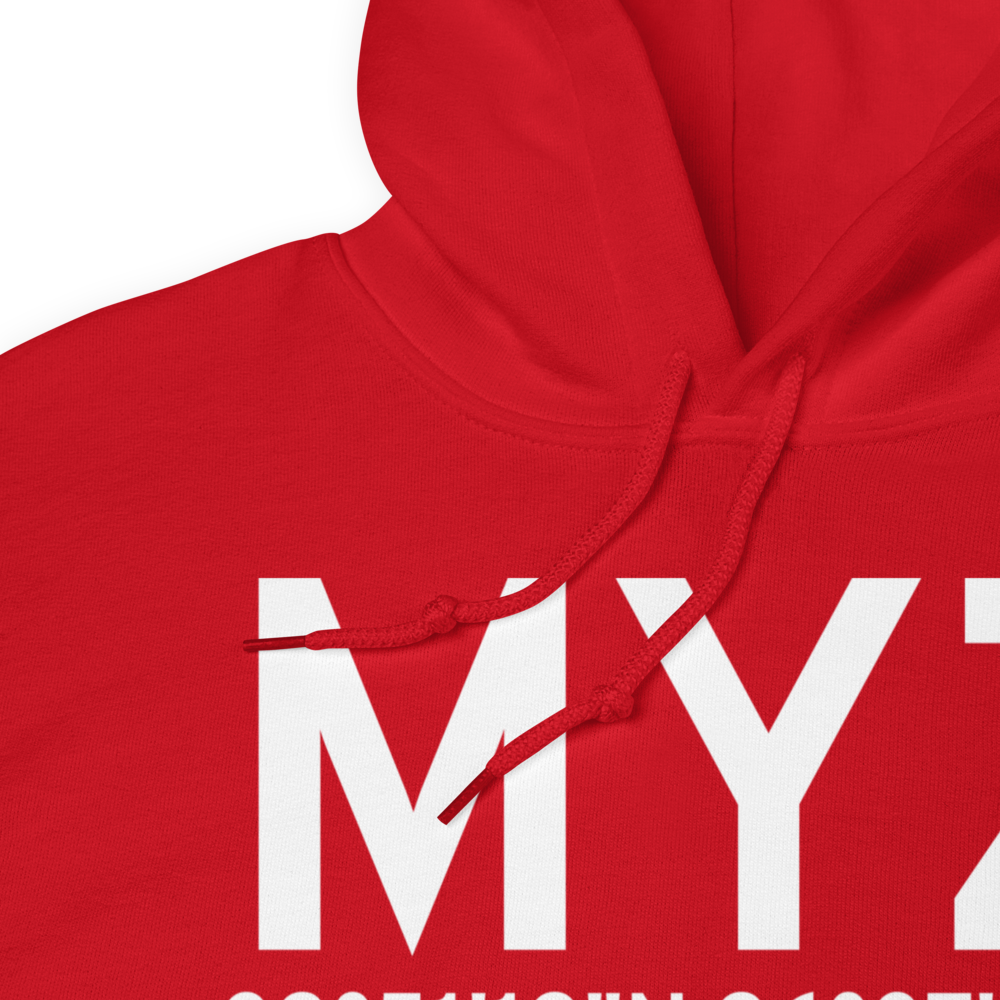 Marysville (KMYZ) Airport Hoodie Sweatshirt 