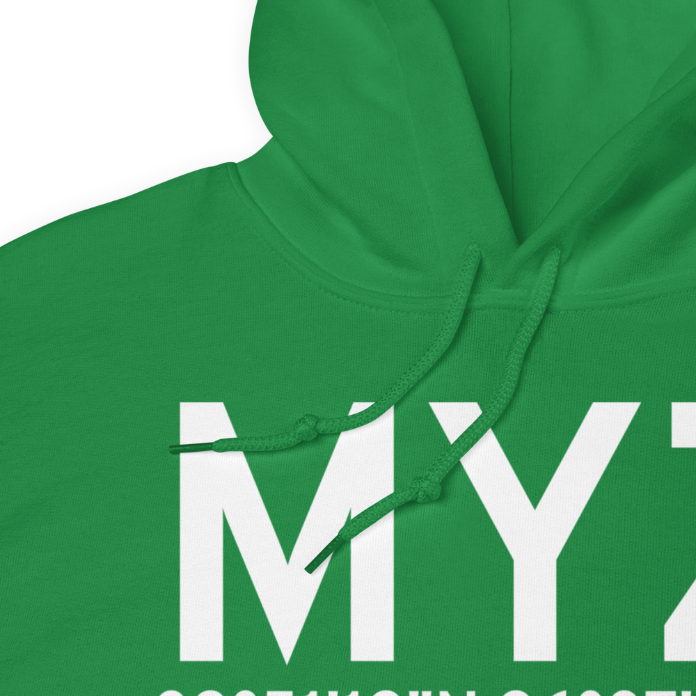 Marysville (KMYZ) Airport Hoodie Sweatshirt 
