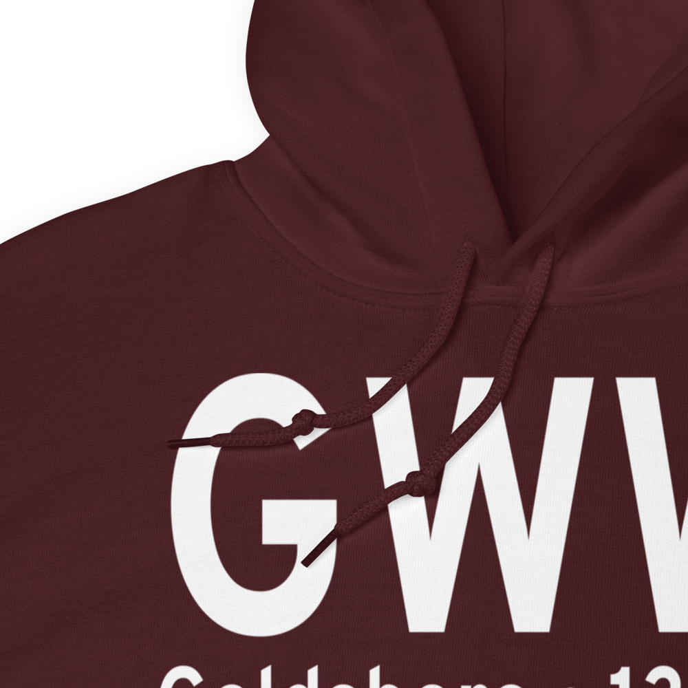 Goldsboro (KGWW) Airport Hoodie Sweatshirt 