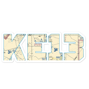 Crane County Airport (E13) VFR Sectional Sticker