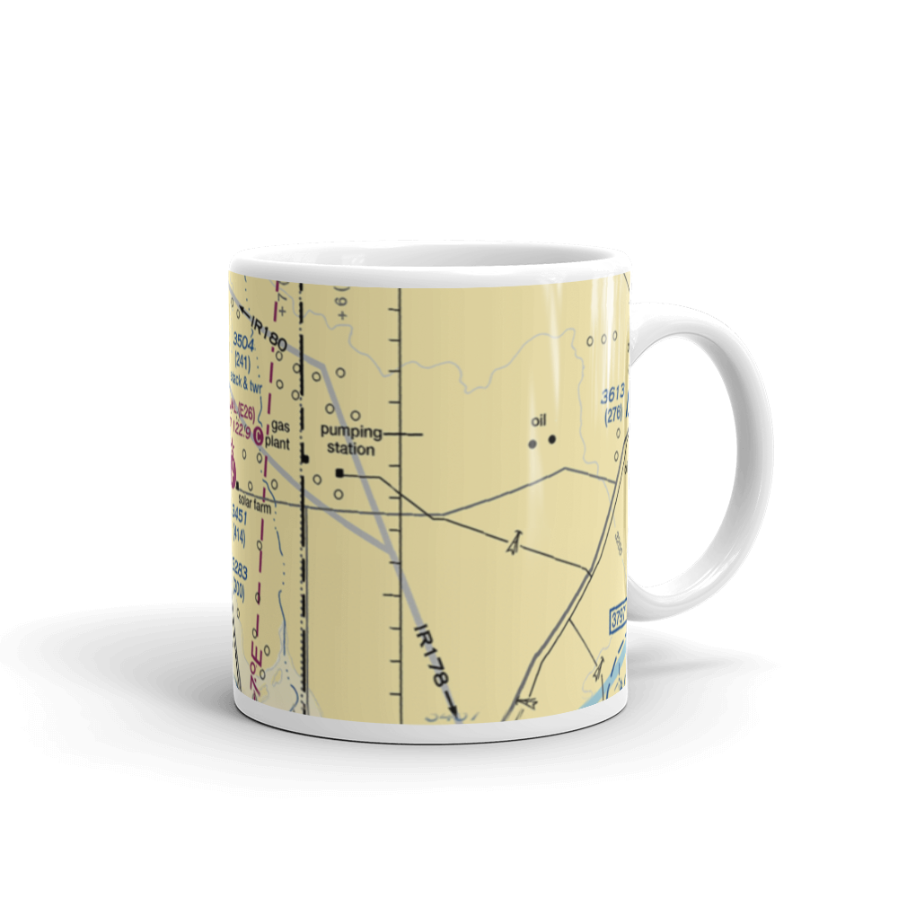 Lea County-Jal Airport (E26) VFR Sectional  Mug 