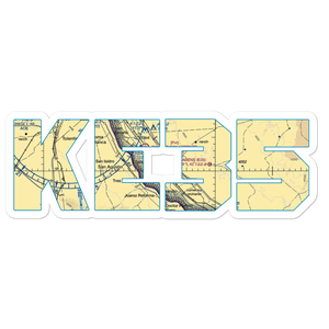 Fabens Airport (E35) VFR Sectional Sticker