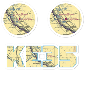 Fabens Airport (E35) VFR Sectional Sticker Pack