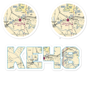 Upton County Airport (E48) VFR Sectional Sticker Pack