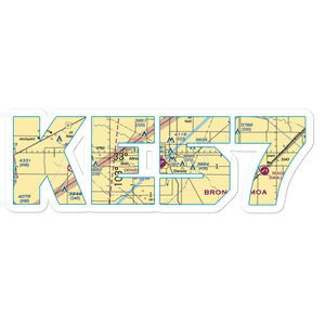 Denver City Airport (E57) VFR Sectional Sticker