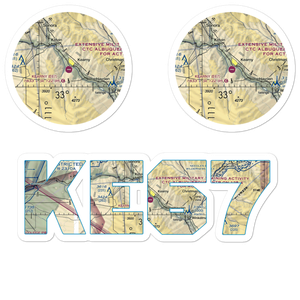 Kearny Airport (E67) VFR Sectional Sticker Pack