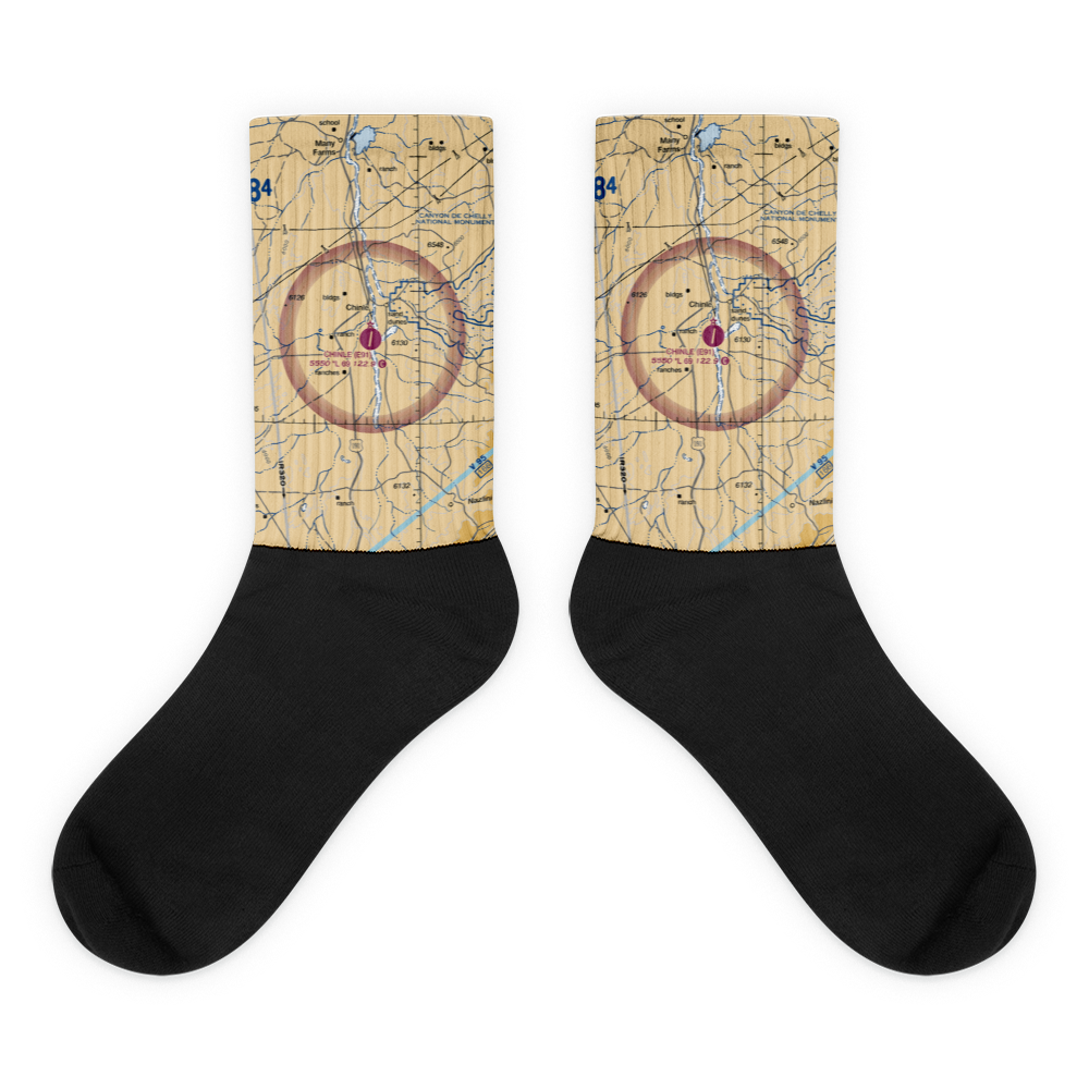 Chinle Municipal Airport (E91) VFR Sectional Socks 