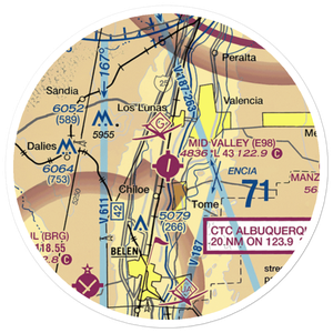 Mid Valley Airpark (E98) VFR Sectional Sticker (20 mile)