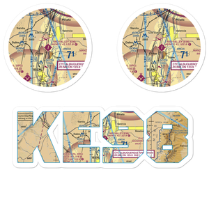 Mid Valley Airpark (E98) VFR Sectional Sticker Pack