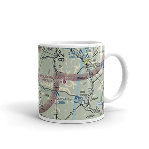 Appalachian Regional Airport (EBD) VFR Sectional  Mug