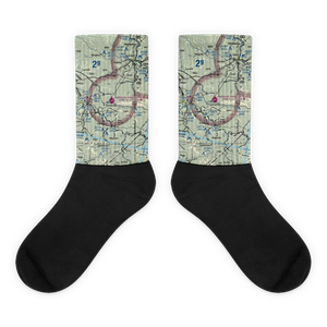 Appalachian Regional Airport (EBD) VFR Sectional Socks