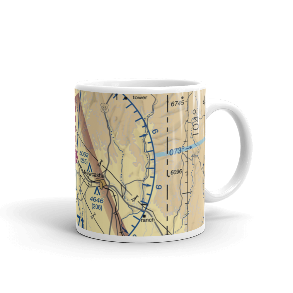 Mondell Field (ECS) VFR Sectional  Mug 