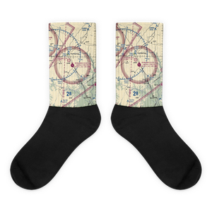 Edwards County Airport (ECU) VFR Sectional Socks