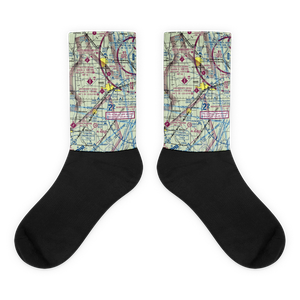 University Airport (EDU) VFR Sectional Socks