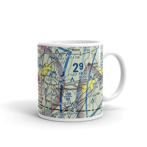 Shelby-Cleveland County Regional Airport (EHO) VFR Sectional  Mug