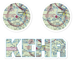 Henderson City County Airport (EHR) VFR Sectional Sticker Pack
