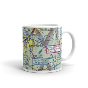 East Hartford Airport (EHT) VFR Sectional  Mug