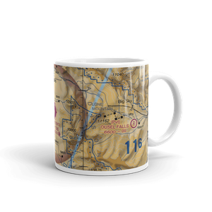 Ennis Big Sky Airport (EKS) VFR Sectional  Mug