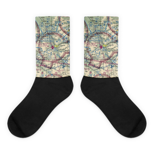 Wellsville Municipal Arpt,Tarantine Field (ELZ) VFR Sectional Socks