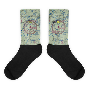 Emporia Municipal Airport (EMP) VFR Sectional Socks