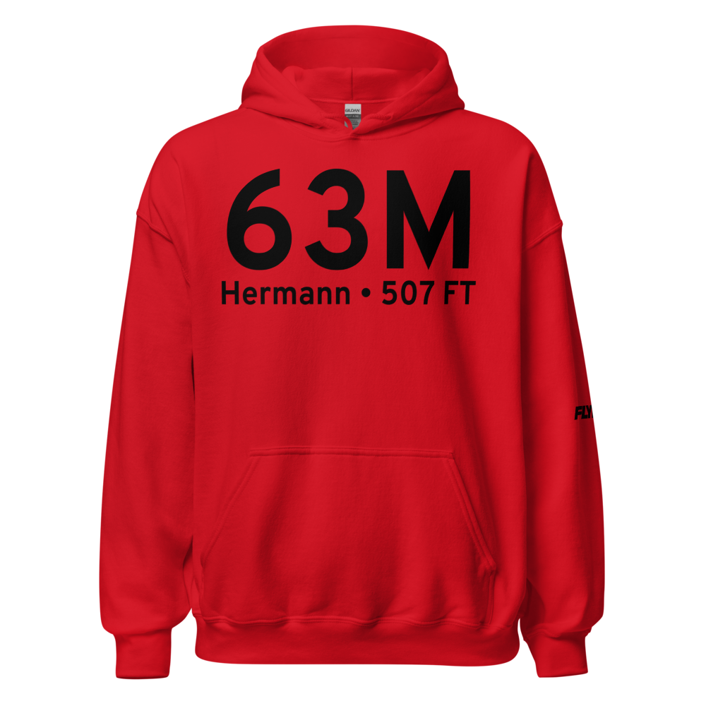 Hermann (K63M) Airport Hoodie Sweatshirt 