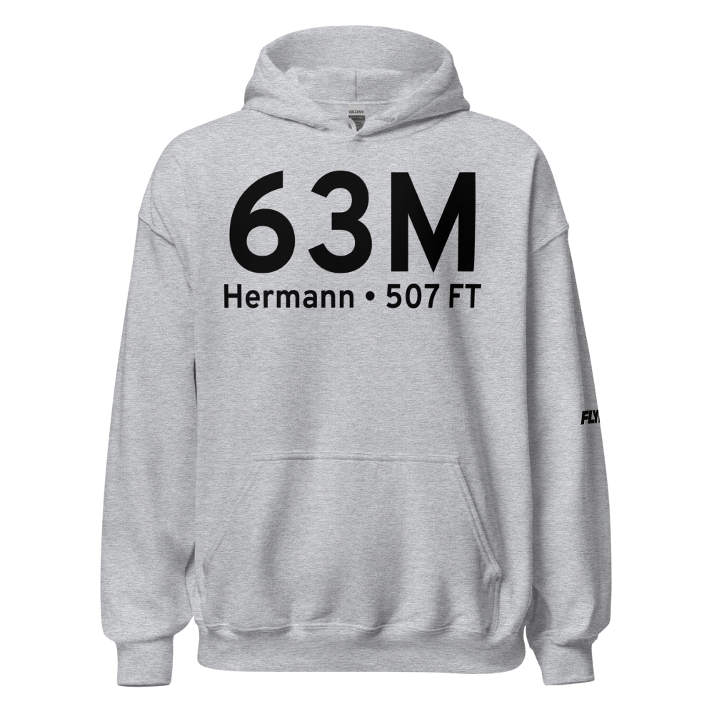 Hermann (K63M) Airport Hoodie Sweatshirt 