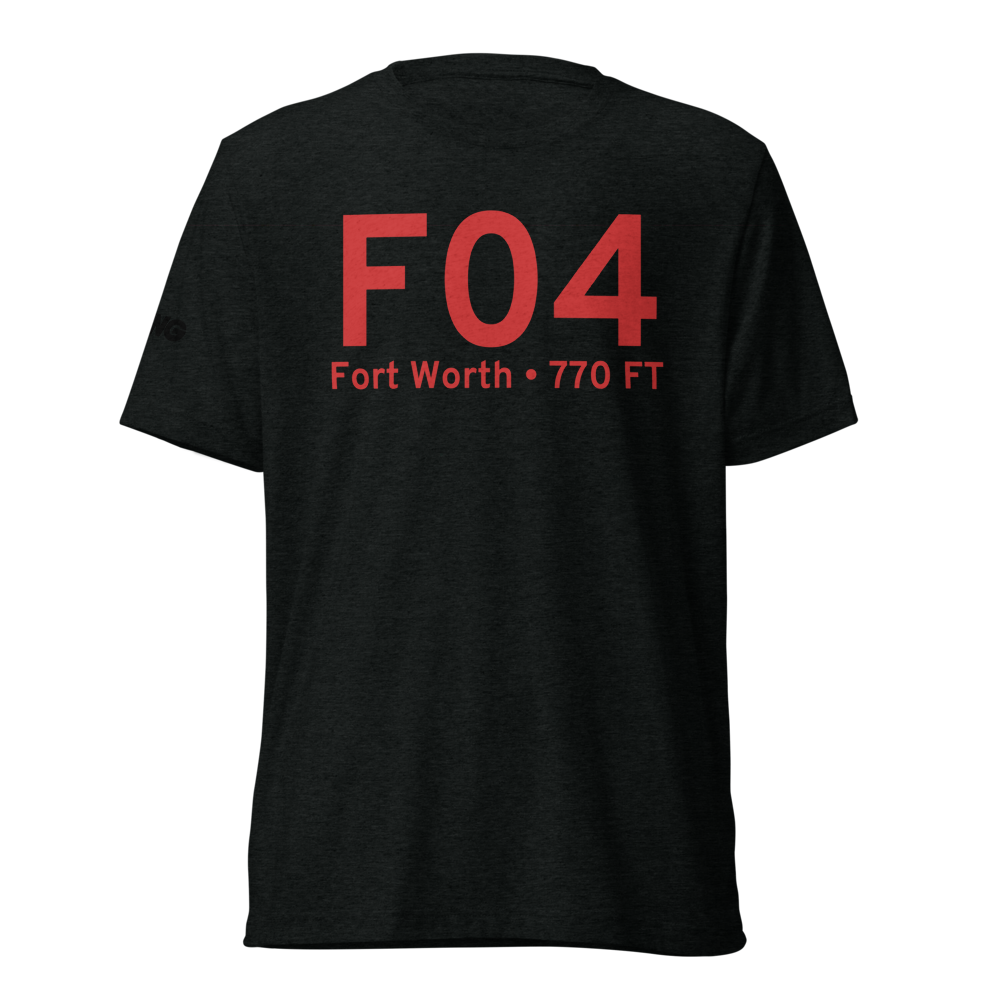 Fort Worth (F04) Airport Tri-blend T-Shirt 