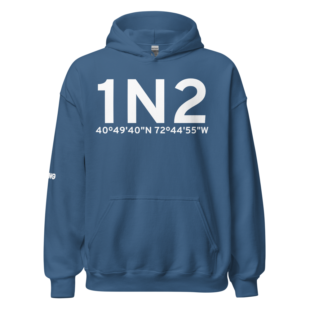 East Moriches (1N2) Airport Hoodie Sweatshirt 
