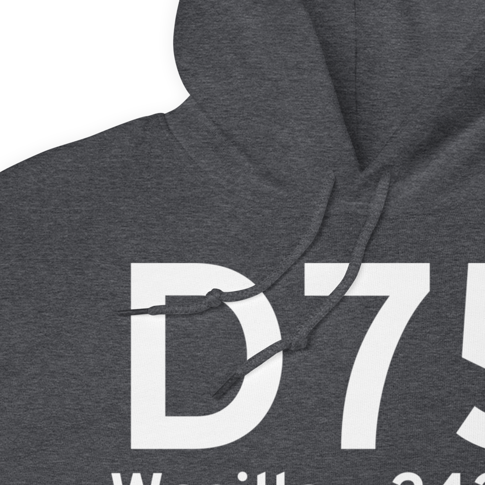 Wasilla (D75) Airport Hoodie Sweatshirt 