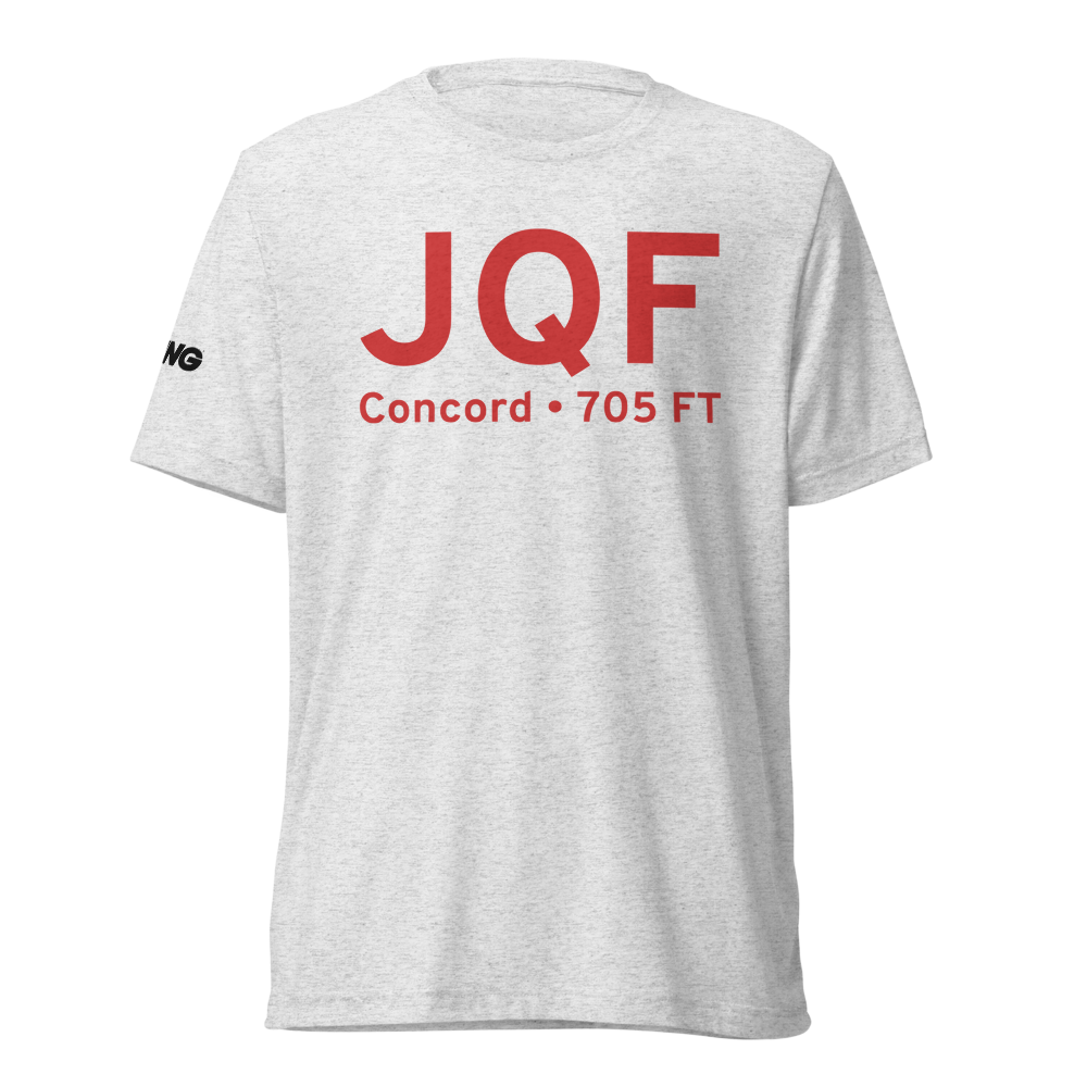 Concord (KJQF) Airport Tri-blend T-Shirt 