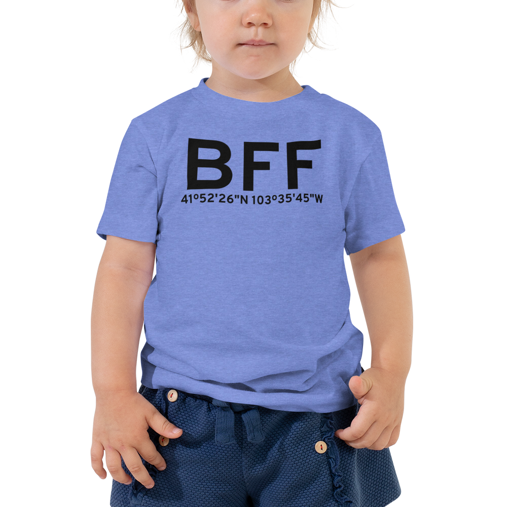 Scottsbluff (KBFF) Airport Toddler T-Shirt 