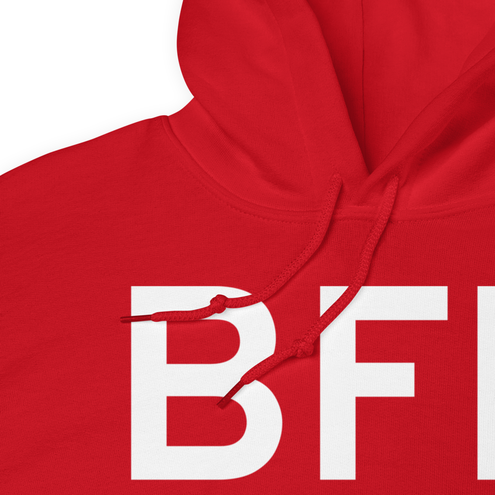 Scottsbluff (KBFF) Airport Hoodie Sweatshirt 