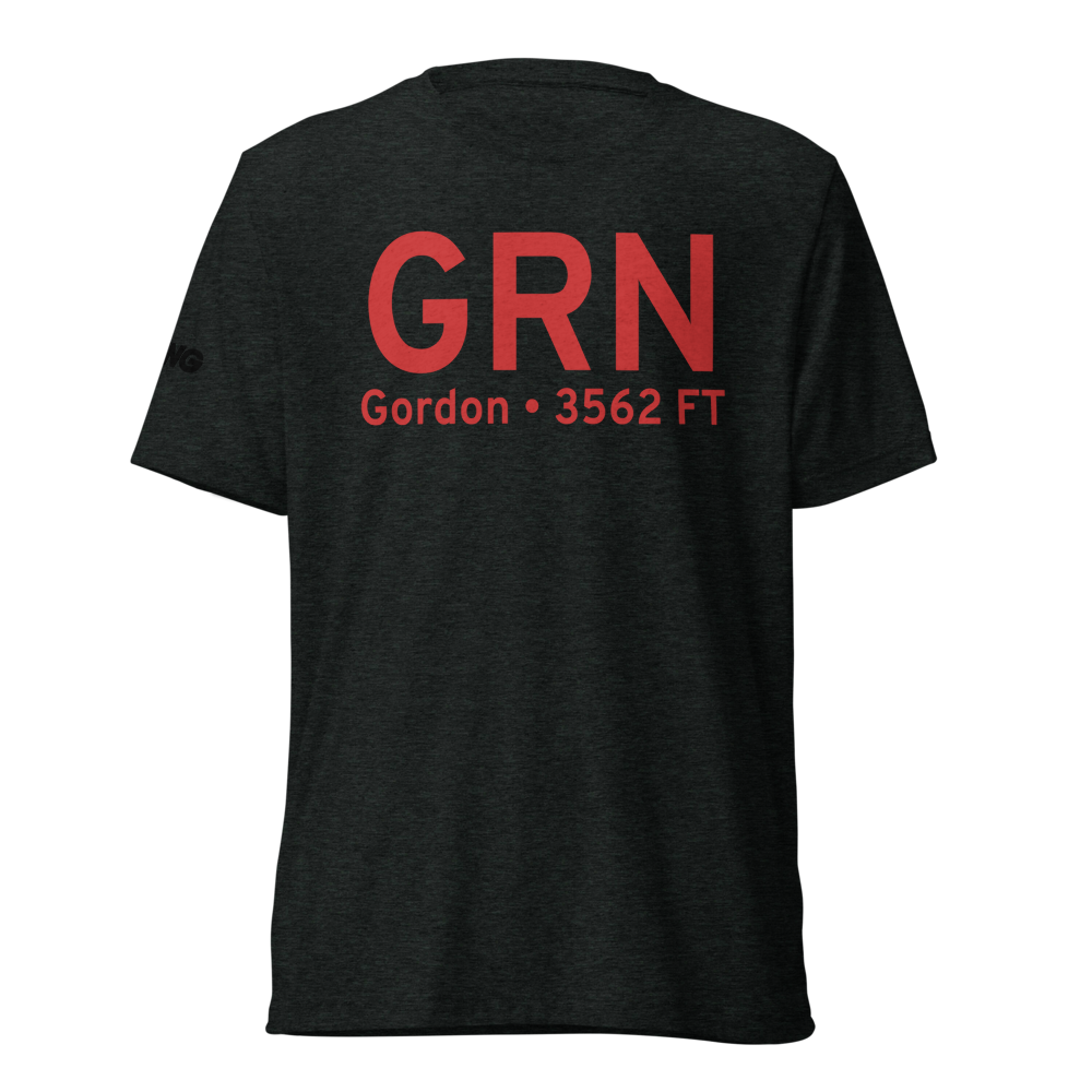Gordon (KGRN) Airport Tri-blend T-Shirt 