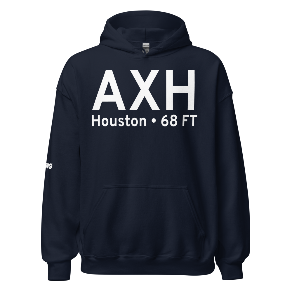Houston (KAXH) Airport Hoodie Sweatshirt 