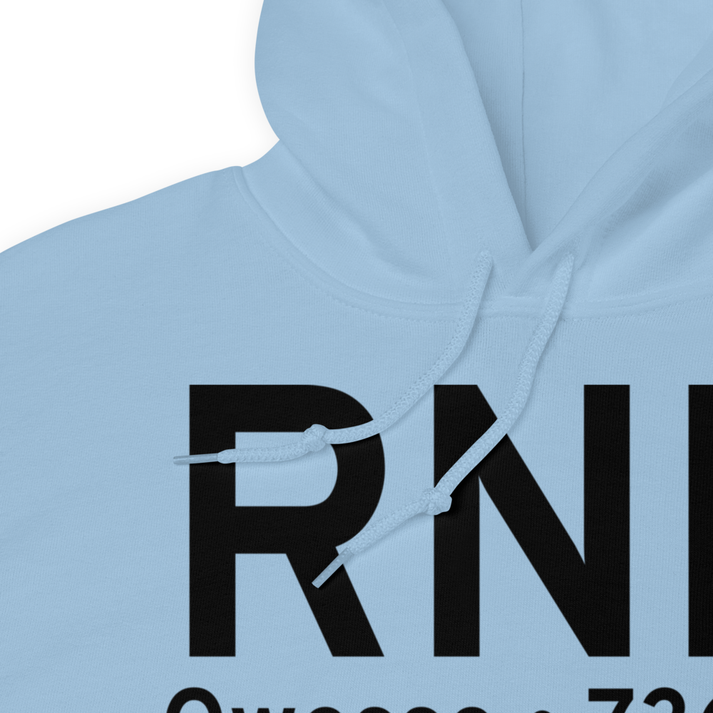 Owosso (KRNP) Airport Hoodie Sweatshirt 