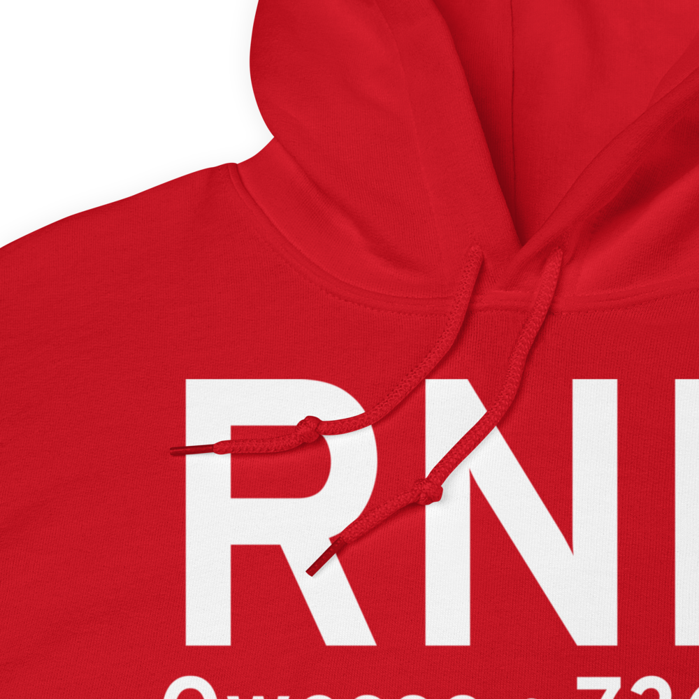 Owosso (KRNP) Airport Hoodie Sweatshirt 