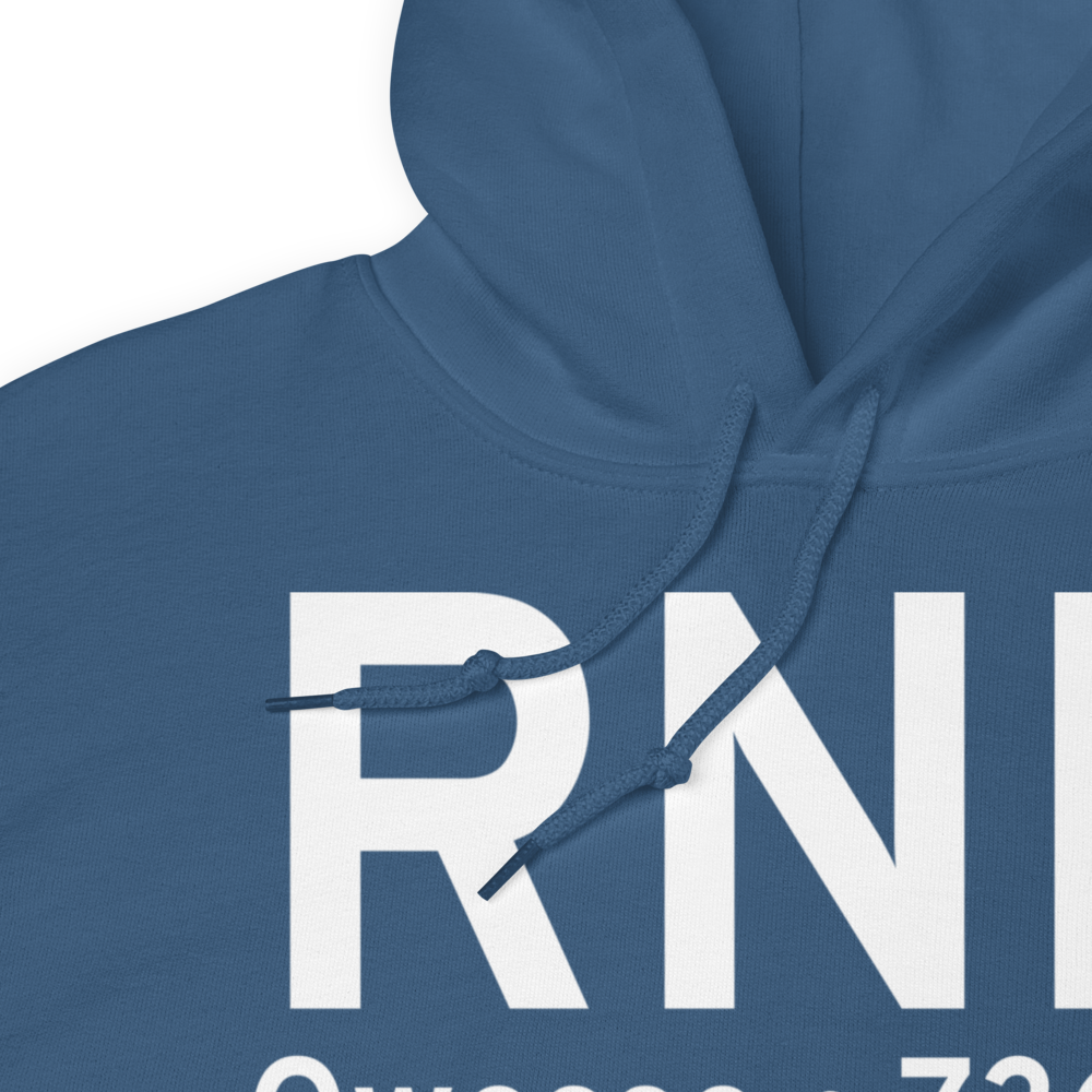 Owosso (KRNP) Airport Hoodie Sweatshirt 