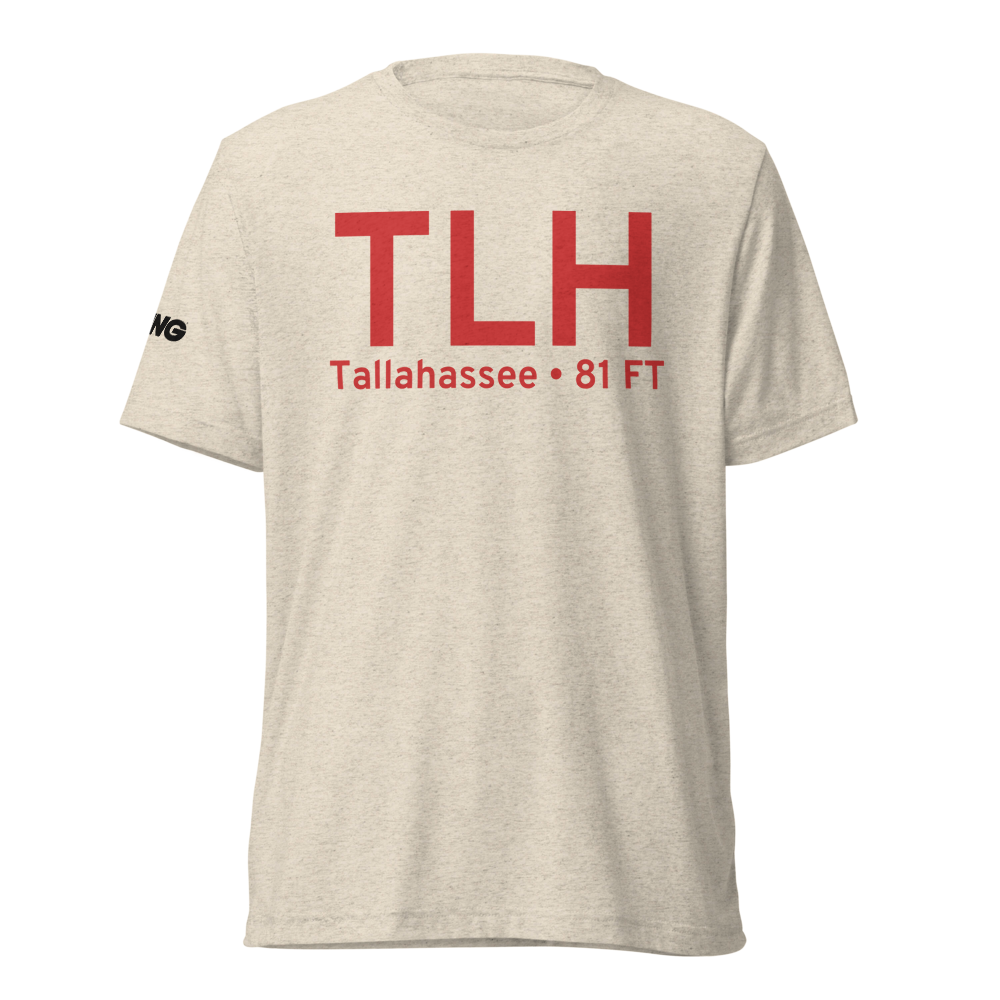 Tallahassee (KTLH) Airport Tri-blend T-Shirt 