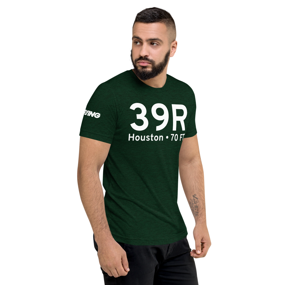Houston (39R) Airport Tri-blend T-Shirt 