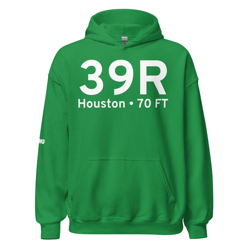 Houston (39R) Airport Hoodie Sweatshirt 