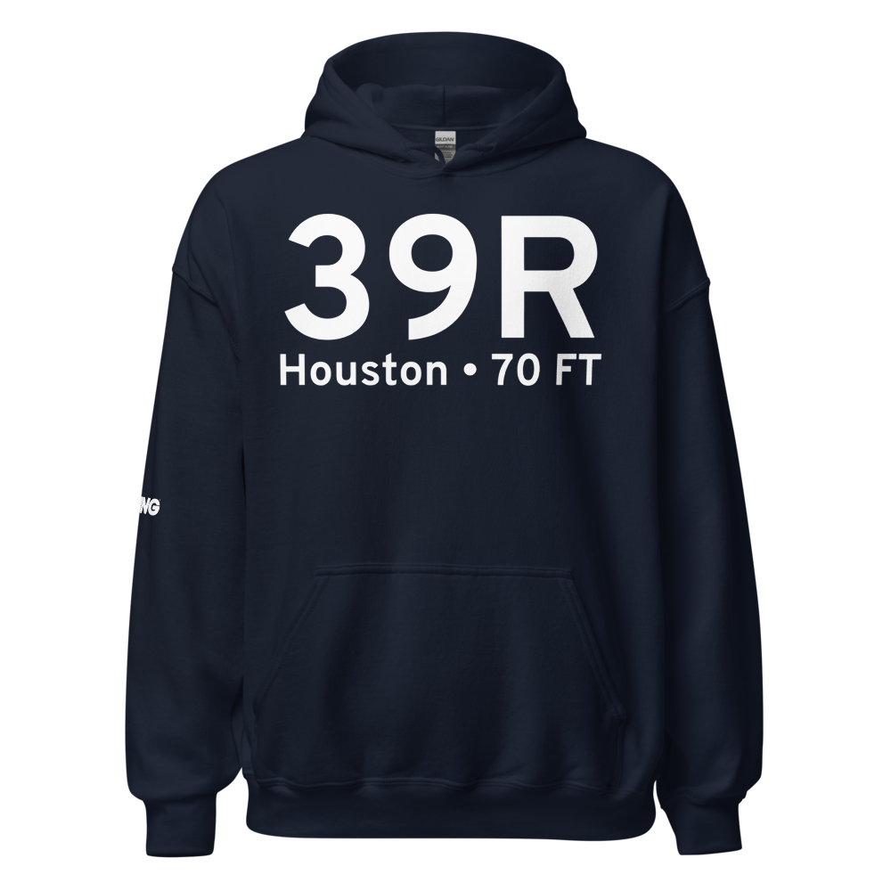 Houston (39R) Airport Hoodie Sweatshirt 