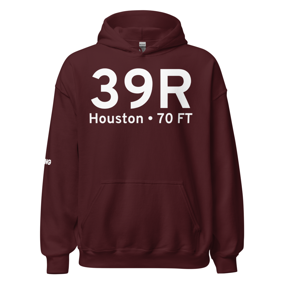 Houston (39R) Airport Hoodie Sweatshirt 