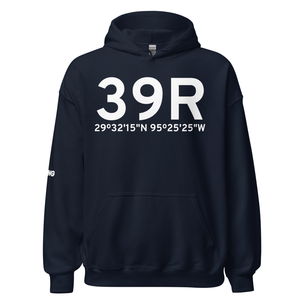 Houston (39R) Airport Hoodie Sweatshirt 