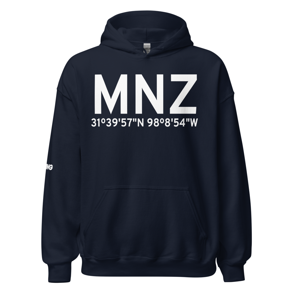 Hamilton (KMNZ) Airport Hoodie Sweatshirt 